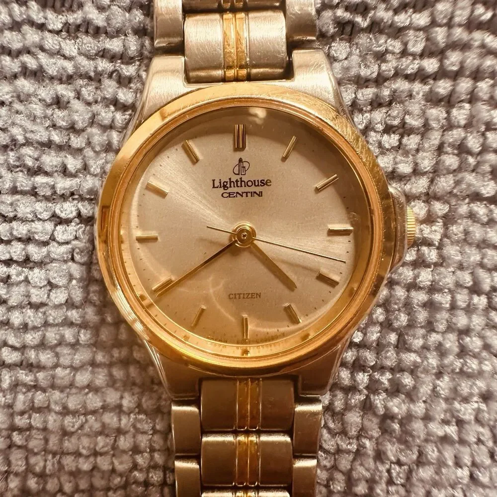 Citizen Lighthouse Centini Women’s Gold And Silver Tone Watch 23mm